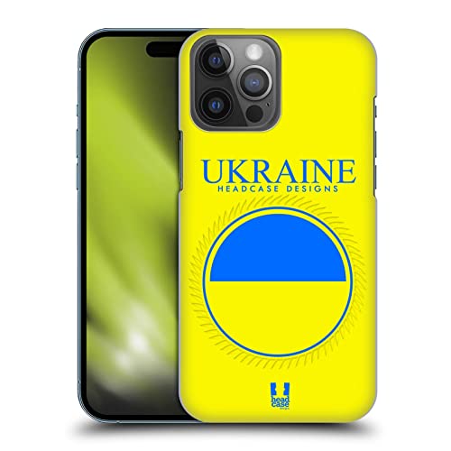 Drapeau Ukrainien coque iPhone 14 Pro Max rigide Head Case Designs