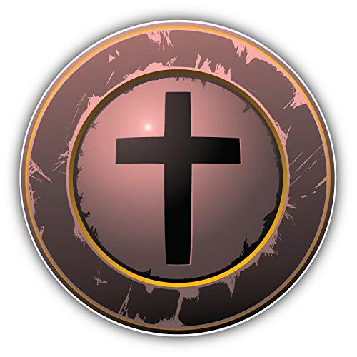 Grunge Cross Label Religion Round Metal 0.75" Lapel Pin Hat Shirt Pin Tie Tack Pinback2