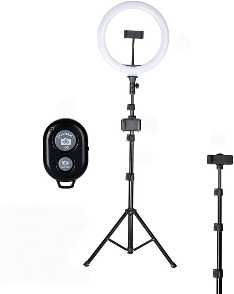 Bracket Fill Light Mobile Phone Selfie Beauty Floor Photography Circular Anchor LED