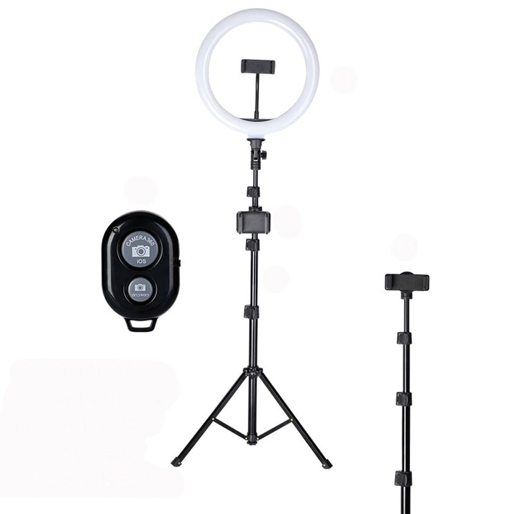 Bracket Fill Light Mobile Phone Selfie Beauty Floor Photography Circular Anchor LED-image-46