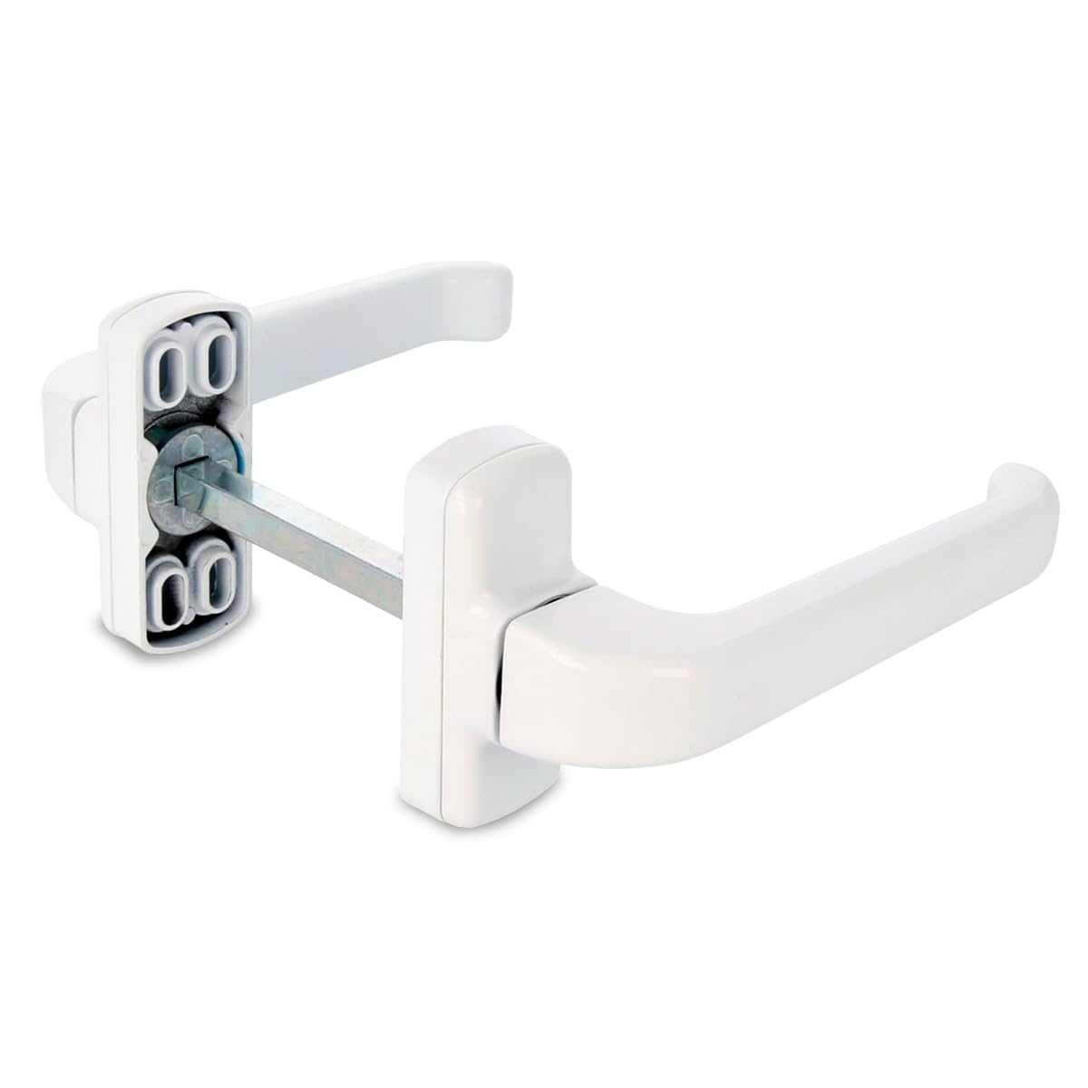 Maniglie Da Porta Eleganti AMIG - Design Moderno In Alluminio Nero, Facile Installazione - Foto 7