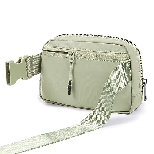 Image of ODODOS Unisex Mini Belt Bag with Adjustable Strap Small Fanny Pack for Workout Running Traveling Hiking, Desert Sage