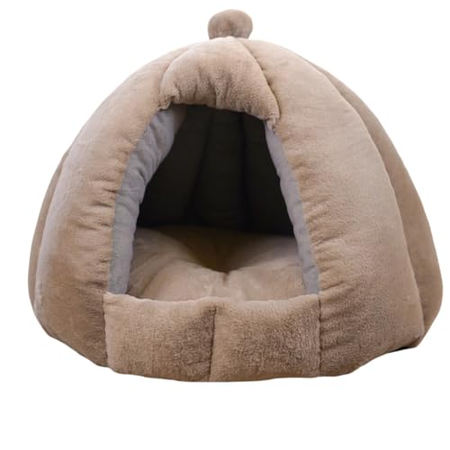 Diexgiy 猫 ハウス ペット ベッド ドーム型 犬 猫 寝袋 猫 ハウス 猫用クッション ペット用クッション 保温キルト 冬 あったか 洗える 猫 リス 犬用ベッド 犬用ベッド 犬砂 ふわふわもこもこ 冬 防寒 猫用品 犬用品 クッション 猫 洗える