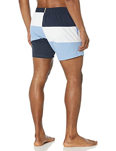 BOSS Men's Standard Court Color Block Swim Trunks2