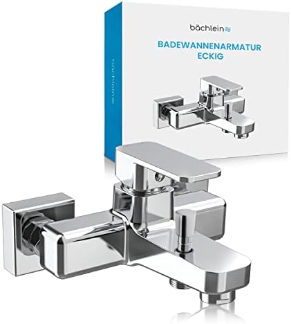 Diceevil Badewannenarmatur Schwarz - Einhand Mischbatterie Mit Brauseanschluss