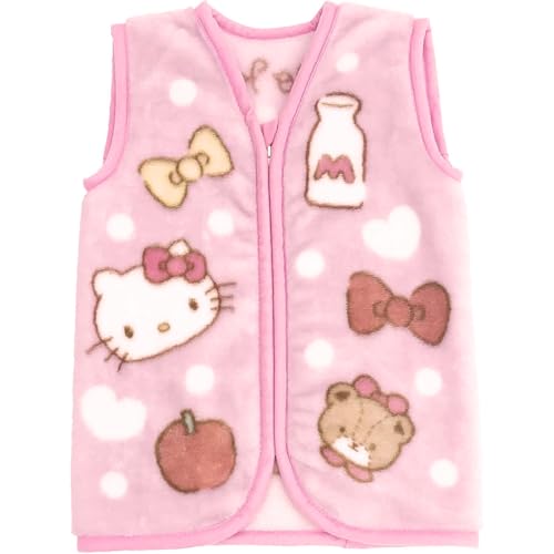 丸眞 スリーパー 子供用 サンリオ ハローキティ パステルキティ H50×W35cm かわいい ふわふわ おしゃれ 防寒グッズ 3305000900