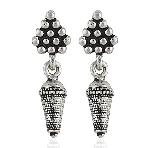 Valentines Earrings Combo Oxidized Silver Plated Stud Earrings