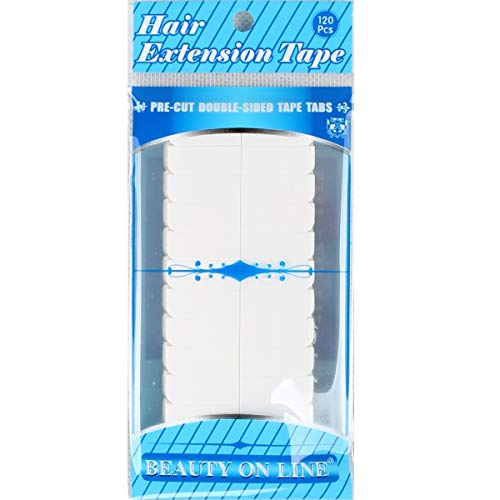 Hair Extensions Tape Tabs for Replacement 120 Pieces