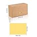 400 Pcs Colored Blank Kraft Paper Cards, Craft Card Paper, Multicolor Business Message Flash Cards Blank for Learning, Study, DIY, Memory(Pink/Green/Yellow/Blue)