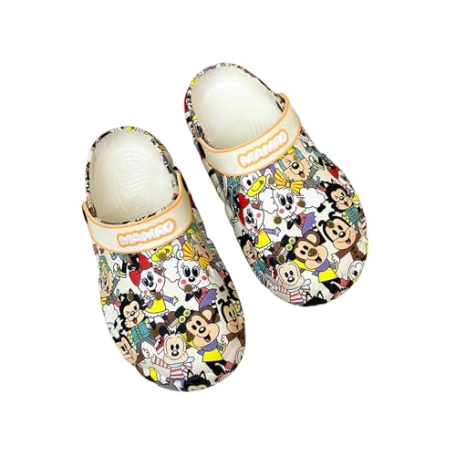 AOFCESQY Chanclas Hombre Zapatos De Jardín De Playa De Zapatos De Jardín De Playa De Dongbei Dahonghuadong Zapatos De Mujer con Dedos Cerrados Al Aire Libre Pvc-doll-44 45