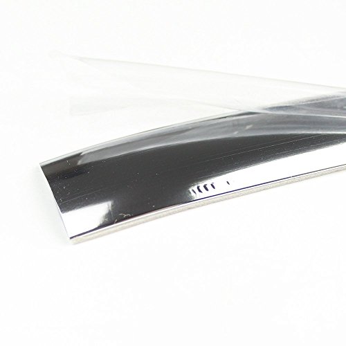 12MM Chrome Silver Moulding Trim Strip Car Molding Auto Caravan SUV Van Interior Exterior Moulding Decorative (30ft)