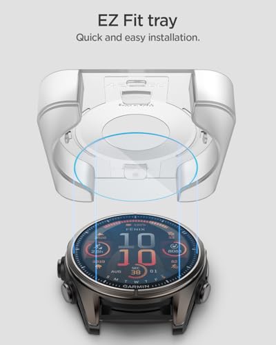 Image of Spigen GlasTR EZ FIT Screen Protector for Garmin fēnix8 (43mm)