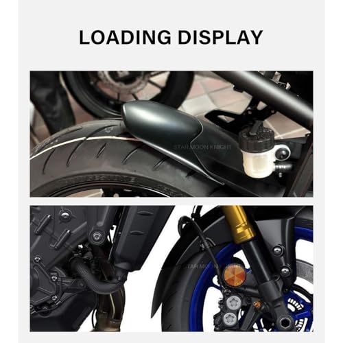 Extension de Garde-Boue ABS Rigide et Durable pour Yamaha XSR900 - 8