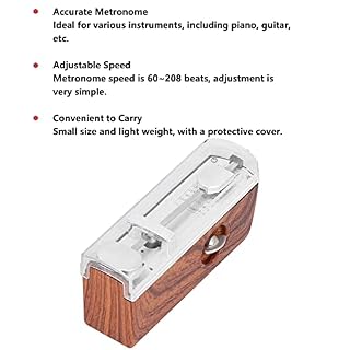 Mini Métronome Mécanique Universel Portable Métronome Piste Battement et Tempo pour Piano Ukulélé Guitare Violon Tambour… - Les Beatles, Paul McCartney, John Lennon, RIngo Starr, George Harrison Mini Métronome Mécanique Universel Portable Métronome Piste Battement et Tempo pour Piano Ukulélé Guitare Violon Tambour… – Image 3