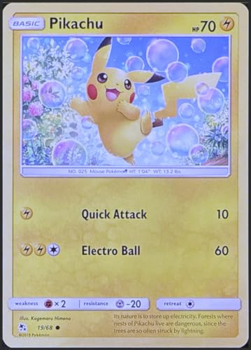 PIKiCHU 19/68 - Hidden Fates - NM/M