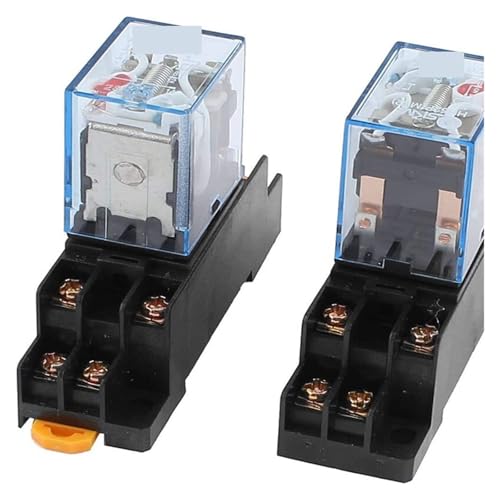 Relais MY2-DC 12V DC avec base 10A pour remplacer un interrupteur surchauffé