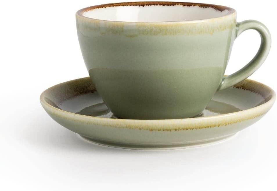 Olympia Kiln Cappuccino Cup - Moss - Porcelain - 340 ml 12 Oz - 6 pc 8 418150n4CiL. AC SL1100