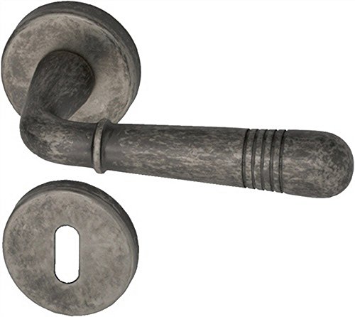 Maniglia Rosette Maybach PZ QUADRATO 8 mm ottone