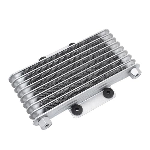 Radiador de aceite para motocicletas de 125 cc a 250 cc m10 negro