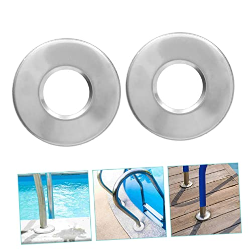 Cubiertas de Escalera de Piscina de Acero Inoxidable 1 Par miniatura 4