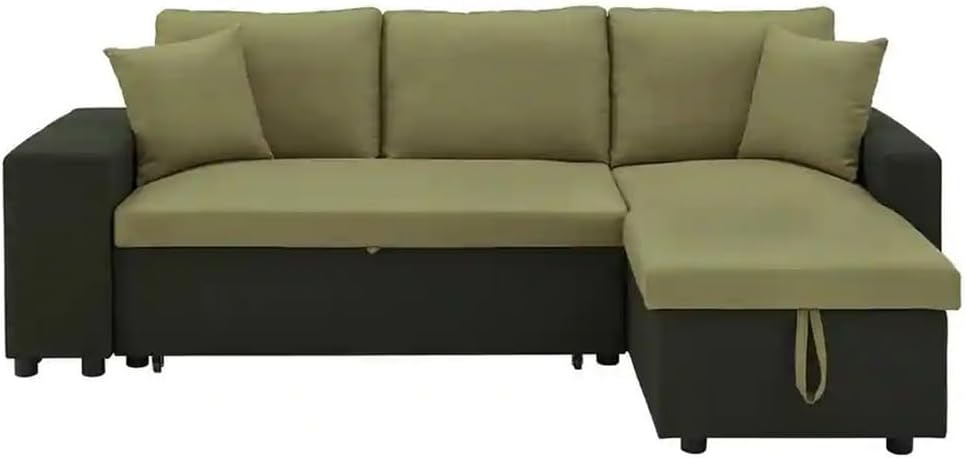 Living Room Sofa Loveseat with Wood Legs Two-Seat Velvet Couch