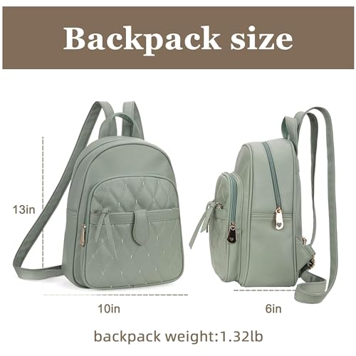 Image of Comfabie Backpack for Women | Office,Travels & Daily Use | Trendy & Casule Backpack | Stylish Vegan Leather Backpack Bags for College Girl | Shoulder Bag for office | Best Gift for Wife Sister Friend