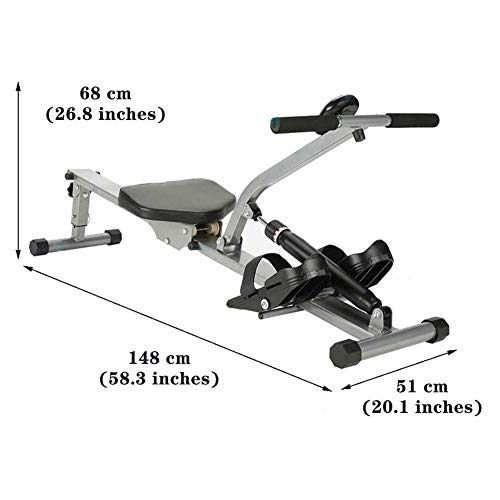Image of Foldable Rowing Machines Rowing Machine Home Indoor Rowing Machine Foldable Fitness Equipment