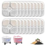 【Avis】：Pour éviter que la poussière de charbon actif (qui ne nuira pas à votre animal) ne tombe dans l'eau, trempez le filtre dans l'eau pendant 5 minutes avant utilisation, puis rincez-le soigneusement à l'eau courante.