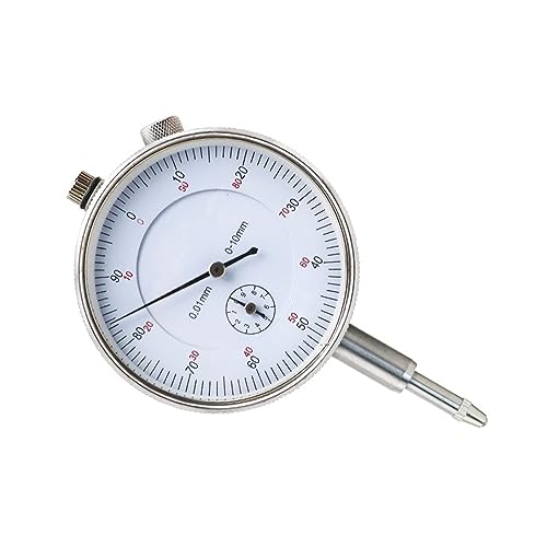 Measuring Tool 0-10mm 0.01mm Dial Indicator with Lug Back Measurement Dial Gauge Instrument Tool Dial Gauge 0-10 Mm High Resolution