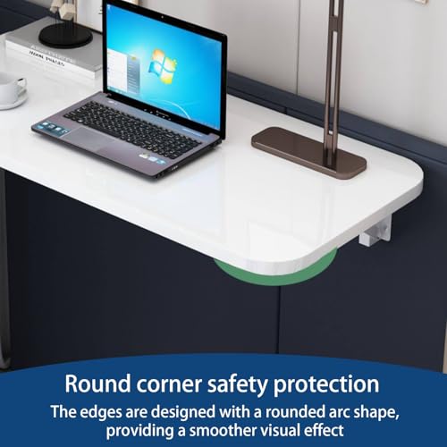Table de bar pliante murale pour aménager un petit espace sans encombrer - 7