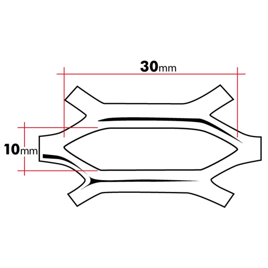 Griglia Auto Nera in Alluminio Anodizzato | Maglia Small 30x10mm, 120x20cm | Facile da Tagliare e Verniciare