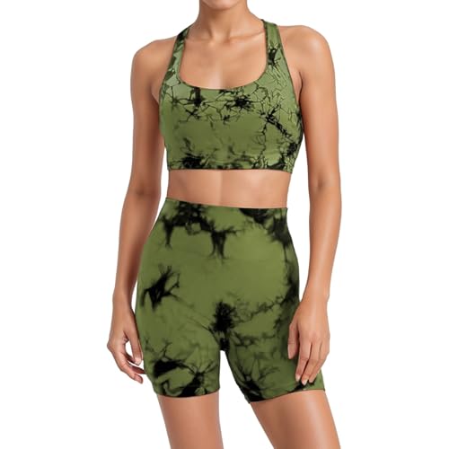 Conjunto Deportivo Mujer Gimnasio Chandal Mujer Completo Ropa de Yoga Suave con Diseño de Espalda Racer para Comodidad Transpirable Perfecta para Entrenamientos Intensos