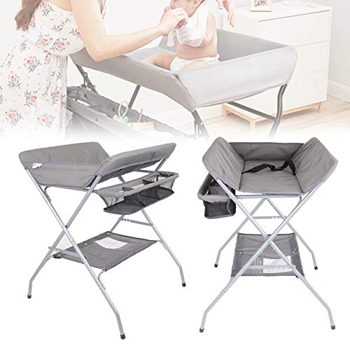 Shoze Travel Baby Changing Table Baby Changing Table Foldable Nursery Changing Table Bath Mat And Storage