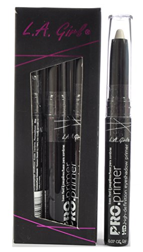 LA Girl High Definition Eye Shadow Primer White 3 Pcs