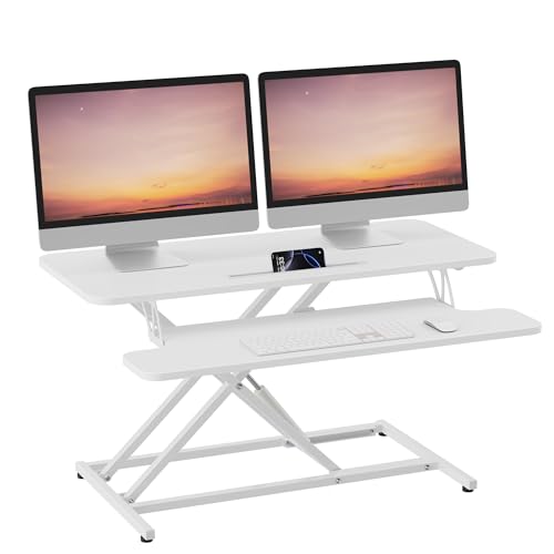 ERGOMAKER スタンディングデスク 卓上 幅91*奥行40cm Amazon | ERGOMAKER スタンディングデスク 卓上 幅91*奥行40cm 高さ