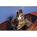Old Modern Handicrafts Fireman Helmet - Victorian Era Brass Firefighter Officer Helmet - A Graceful Nautical Addition to Your Home Décor - 12.0L x 10.0W x 11.0H Inches