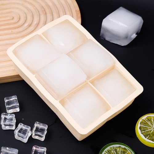 Molde de silicona para cubitos de hielo con tapa miniatura 3