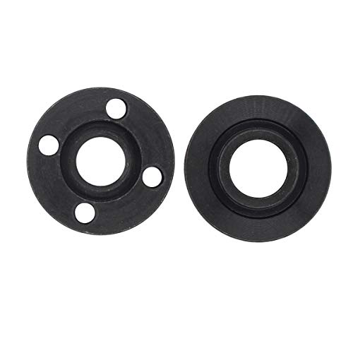 Applianpar Angle Grinder Inner Outer Flange Lock Nut For Black & Decker Dewalt Ryobi Milwaukee Makita 224399-1 193465-4 224568-4 Metal Set Of 2 #TOP1