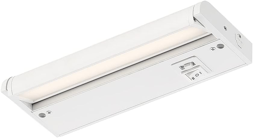 Savoy House 4-UC-5CCT-9-WH Lighting Assets Surface Mounted Low Profile Undercabinet, Integrated LED 1-Light 4 Watt, 1" H x 9" L, White