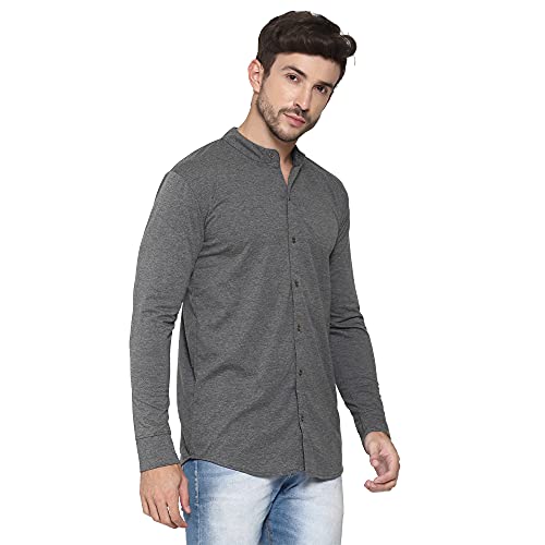 Image of Pause Men's Solid Regular Fit T-Shirt