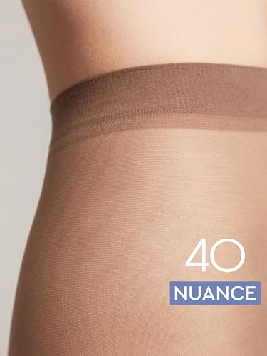Image of Conte Tights Control Top Semi Opaque Pantyhose Silky Matte Effect Nuance 40 Den