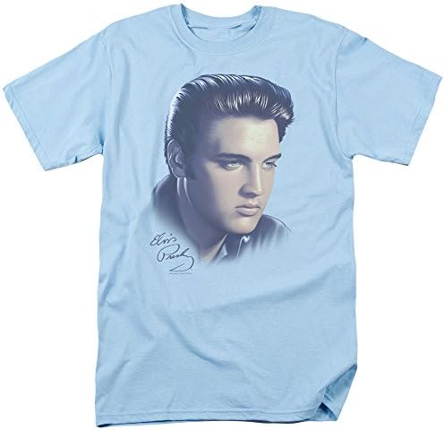 Elvis Presley Big Portrait Officially Licensed Adult T Shirt
