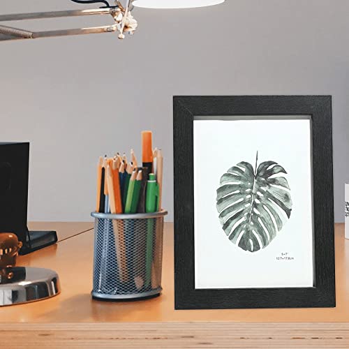 Frames Photo en Bois Cadre Mural Monture Table 2pcs