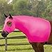 Sleazy Sleepwear for Horses S Solid Zipper Stretch Hood Neon Pink