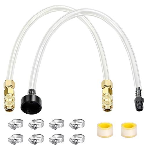 Hydraulic Steering Bleed Kit for Seastar Systems Professional Marine Bleeding Control with Leak-Proof Brass Connector Compatible with All Outboard Sterndrive & Inboard Boats