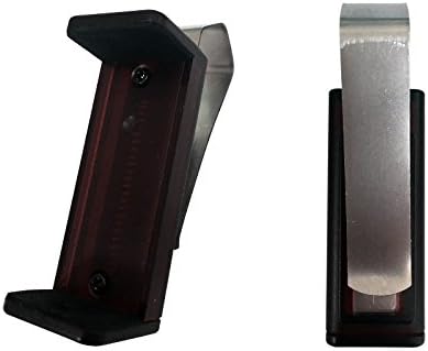 Universal Remote Control Clip Holder, Visor and Easy to find,Adjustable to accommodate Different Size remotes 47-70mm