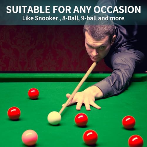 Pool Cue Chalk 2 Pack, Premium Round Pool Stick Chalk Billiard Table Accessories for Professional Tournament, Clubs, Bars, Home (Outstanding Performance, Reduce Miscue, Durable)- Blue - Image 7