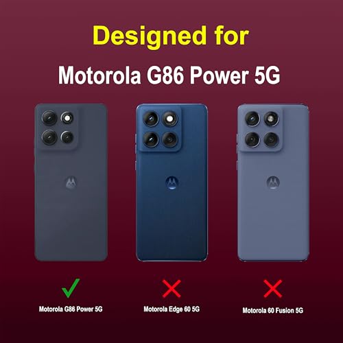 Image of amazon basics Back Case Cover for Motorola G86 Power 5G | Compatible for Motorola G86 Power 5G Back Cover | Liquid Silicon Magic Case with Camera Protection | Plum