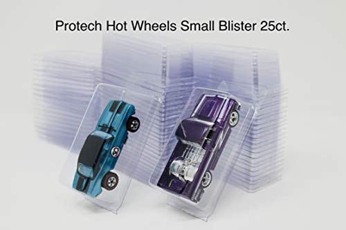 Hot Wheels 1:64 Scale Small Blister Case Lot of 25