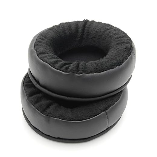 YunYiYi velour öronkuddar kuddar öronmuffen ersättning kuddöverdrag koppar för Sony MDR-V55 hörlurar